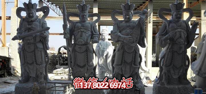 古樸雅致的大理石雕塑，見證古老神佛四大天王的傳承