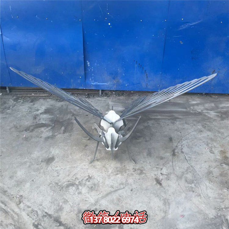 不銹鋼蝴蝶雕塑，點綴你的園林戶外空間