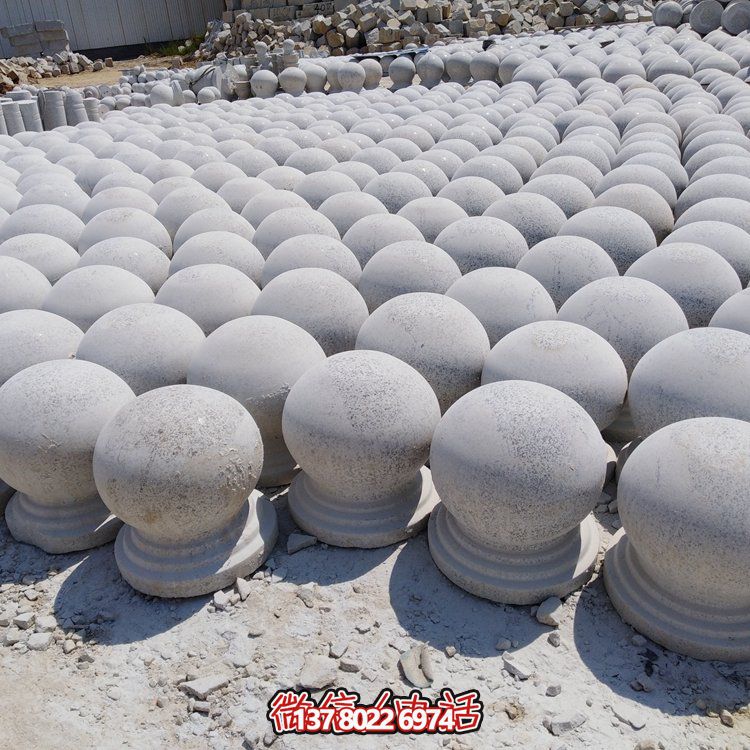 大理石砂石車止，美化園林戶外公園