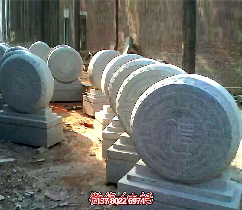 仿古石門墩招財抱鼓石石雕 仿古石門墩招財抱鼓石石雕