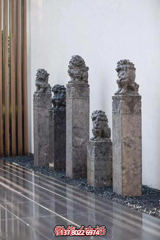 拴馬樁：古韻石雕，戶(hù)外文化景觀